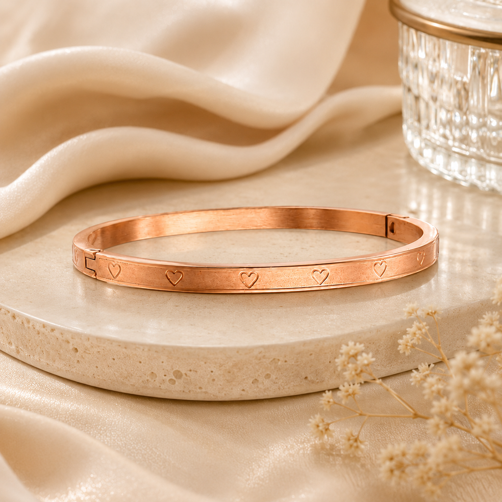 Elegant Heart Bracelet