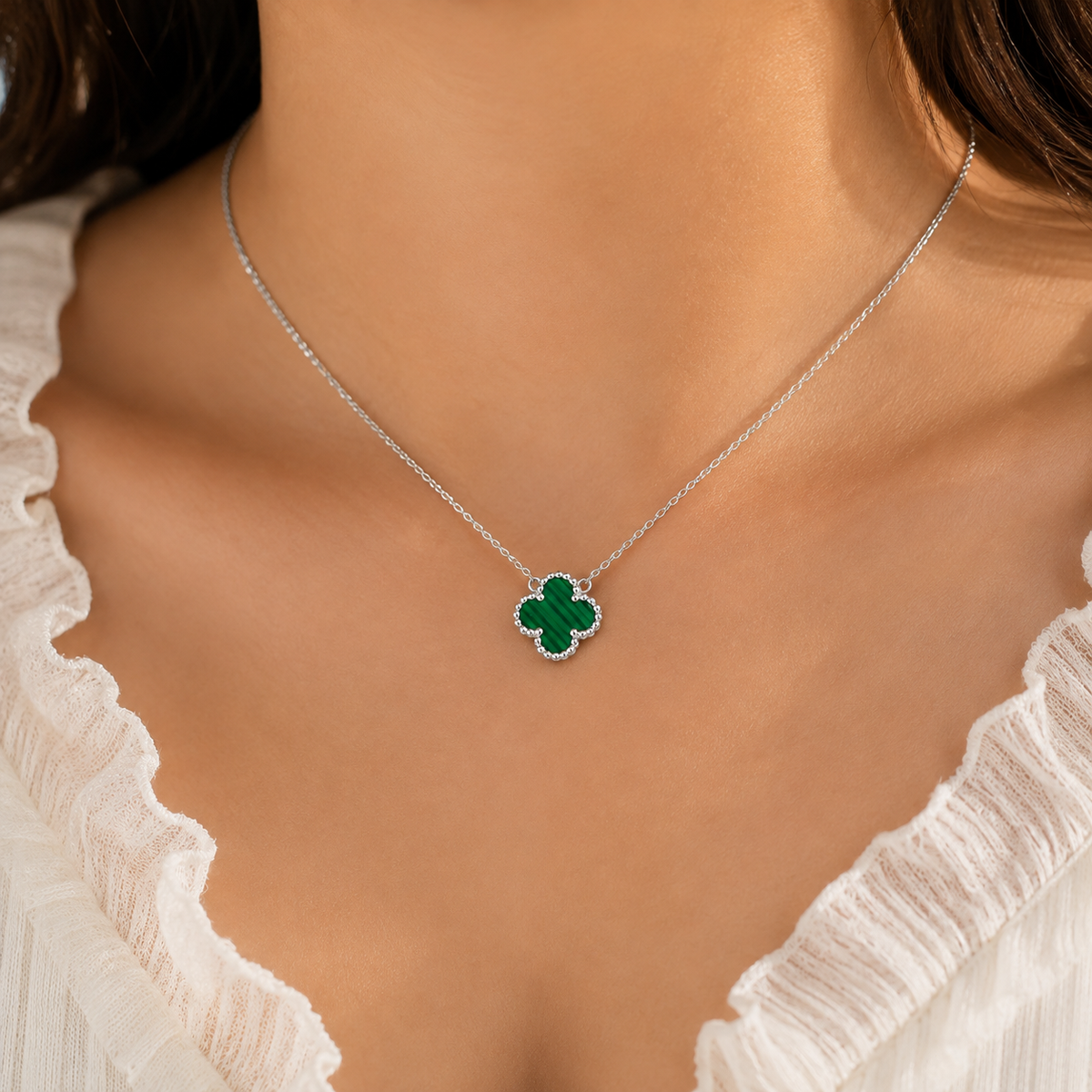 Emerald Bloom Necklace