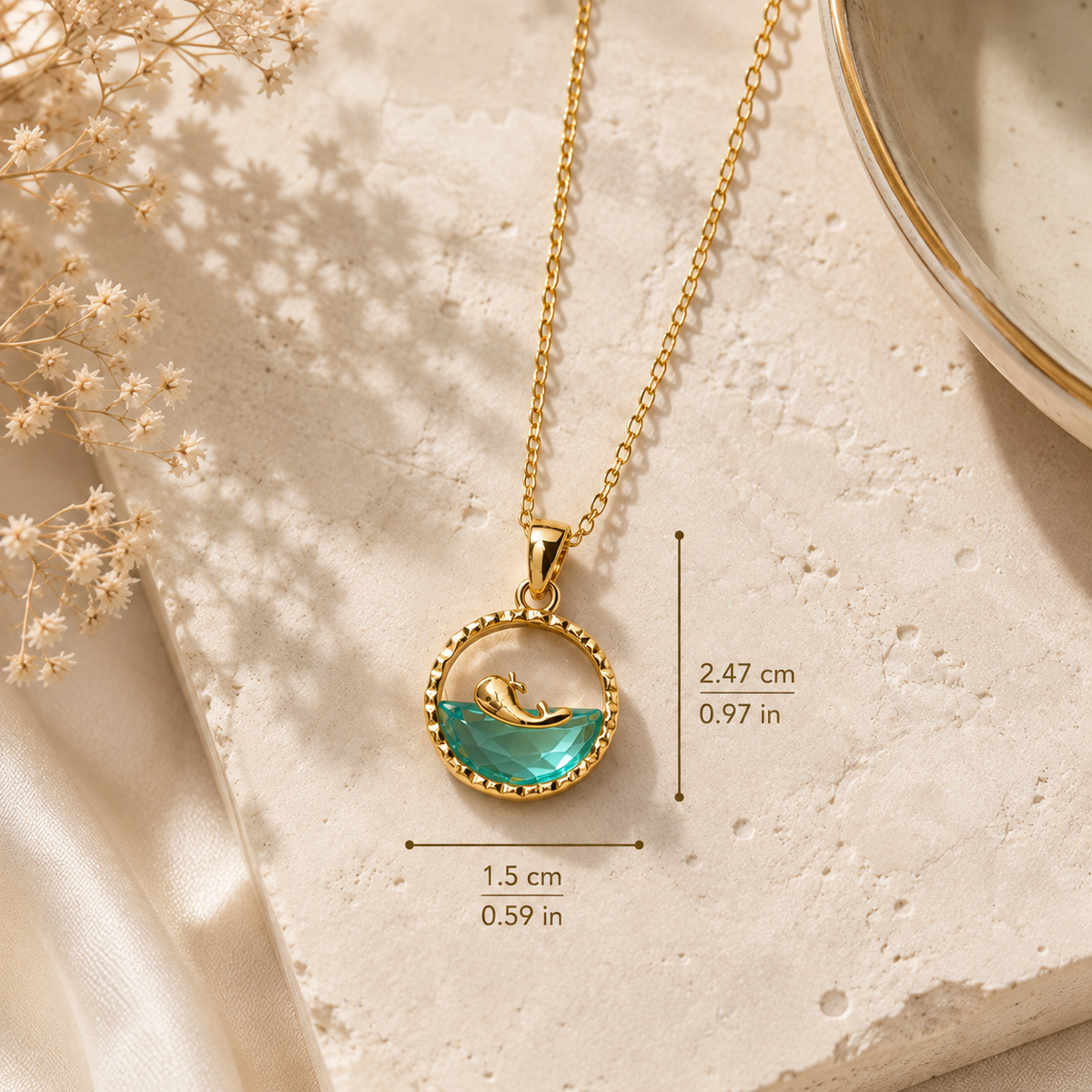 Blue Lagoon Pendant