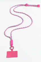Pink & Mint Green Crossbody Phone Lanyard
