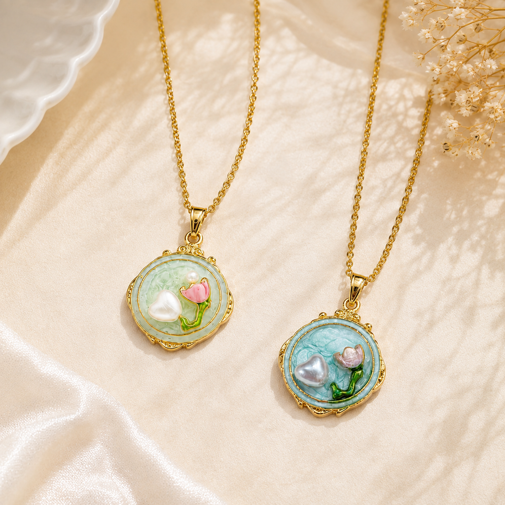Bloom Pearl Necklace