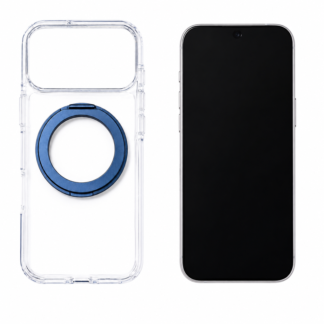 iPhone Magsafe 360 Rotating HaloGrip Clear Case