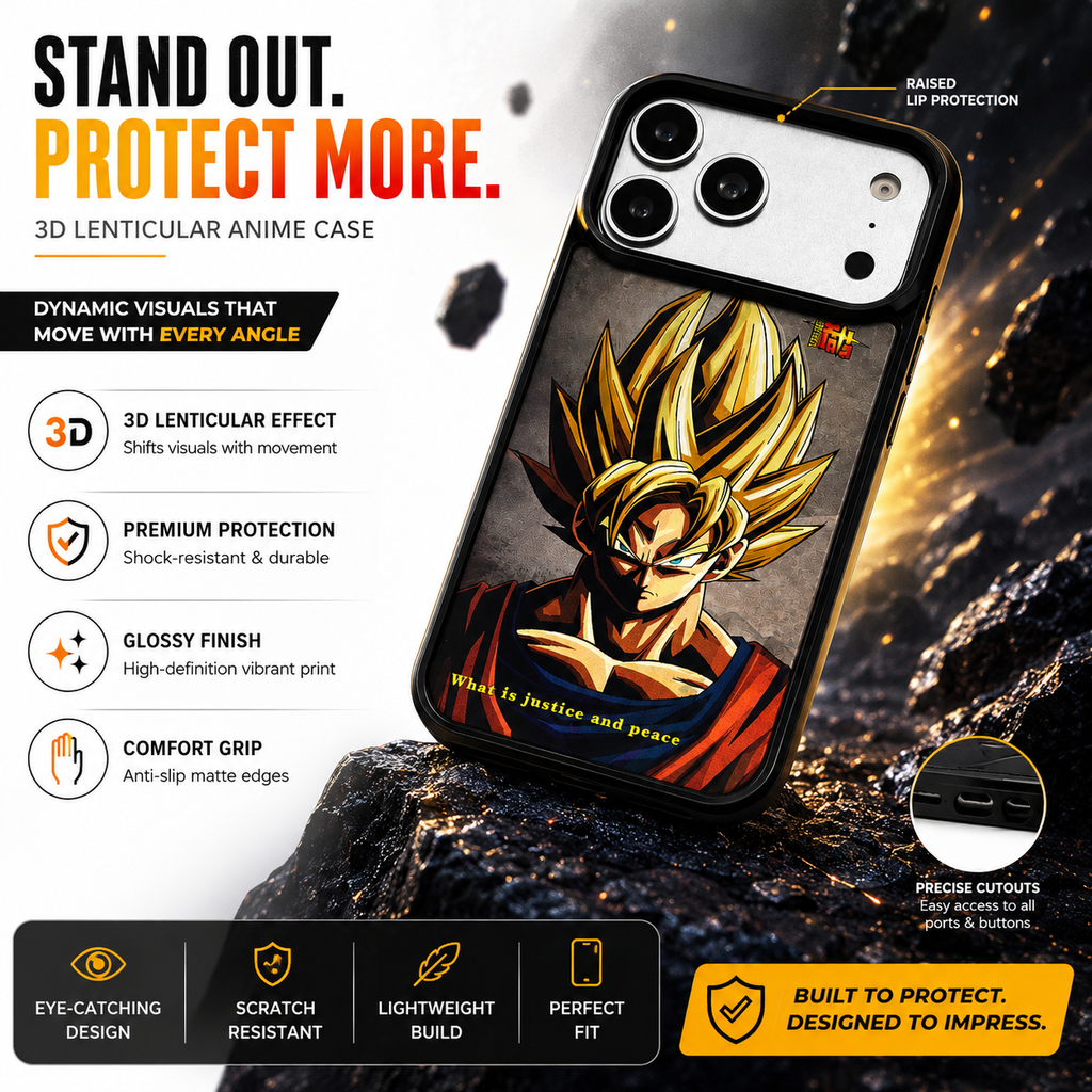 Angry 3D Lenticular Phone Case