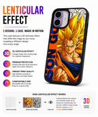 Goku Themed 3D Lenticular Phone Case