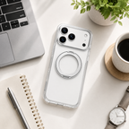 iPhone Magsafe 360 Rotating HaloGrip Clear Case