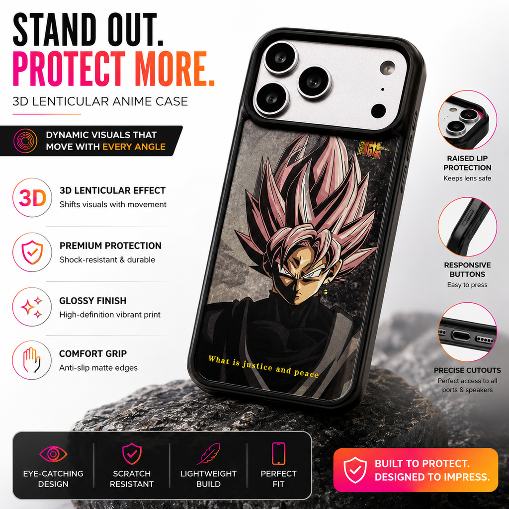 Angry 3D Lenticular Phone Case