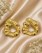 Textured Geometric Earrings