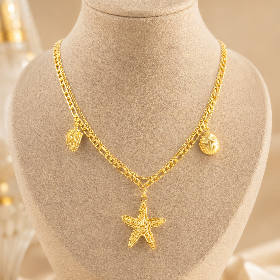 Coastal Charm Layered Necklace