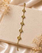 Golden Clover Bracelet