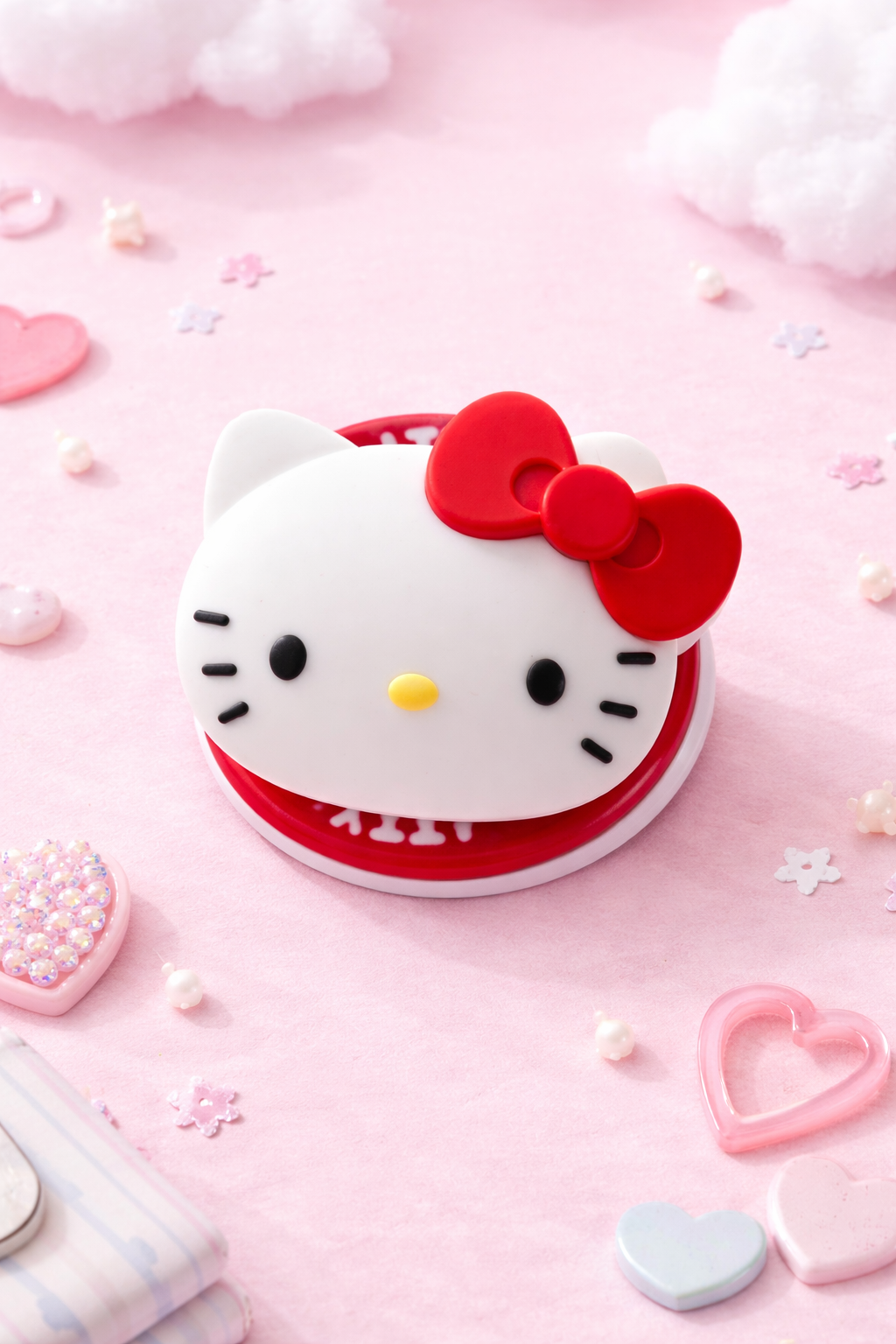 Hello Kitty -White - Magnetic Grip & stand (Hello Kitty Series)