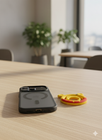 Sunny Pop (Yellow & Red) Magnetic Grip & stand