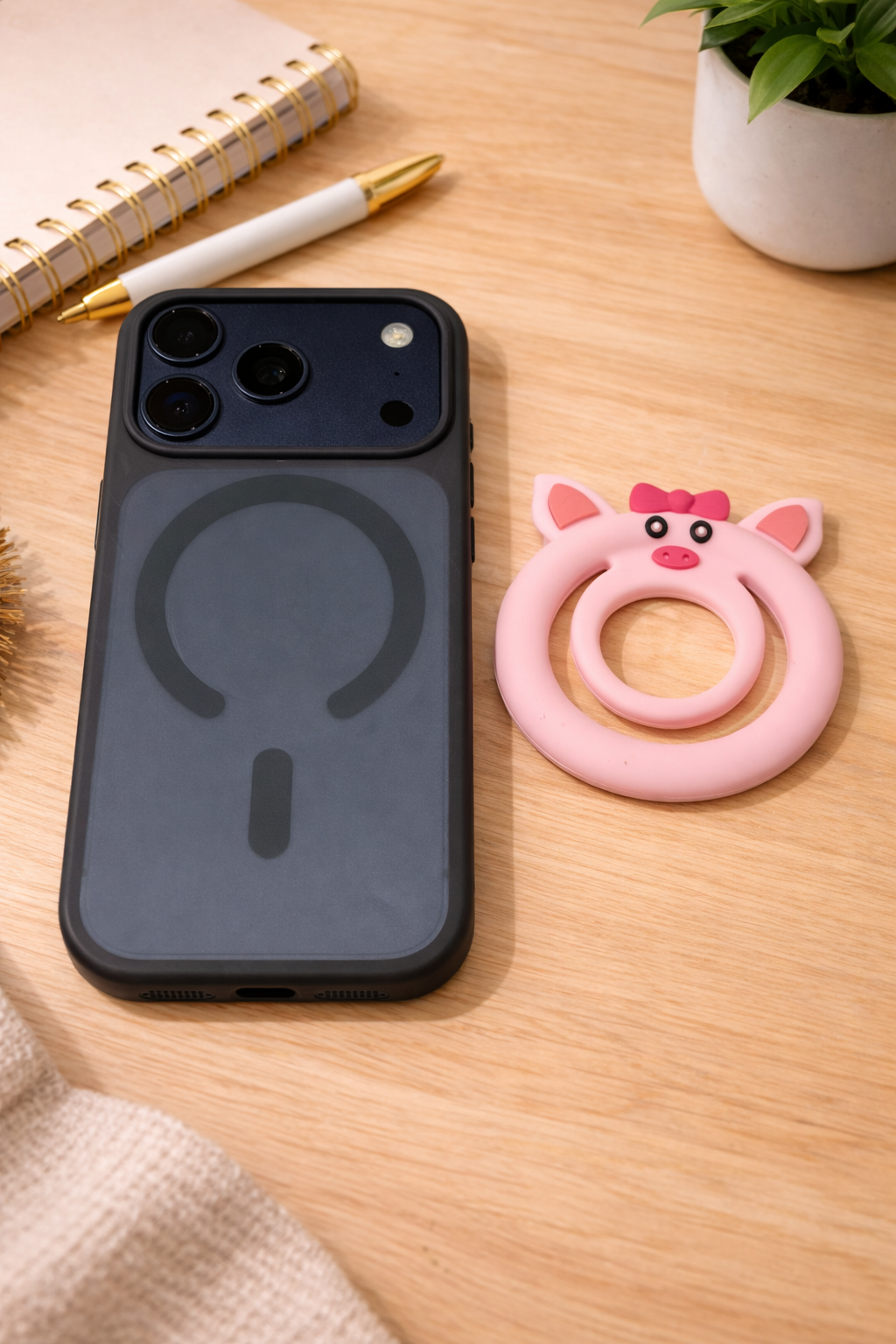 Piggy Ring Grip Magnetic Grip & stand