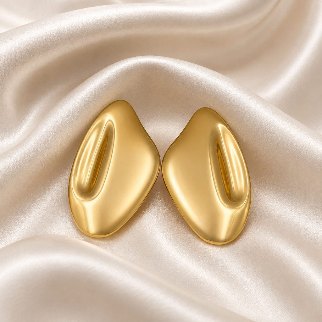 Sculptural Drop Earrings