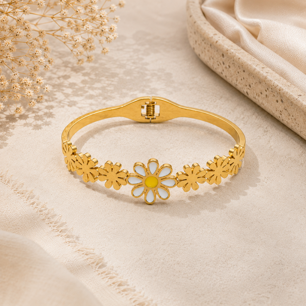 Golden Bloom Bracelet