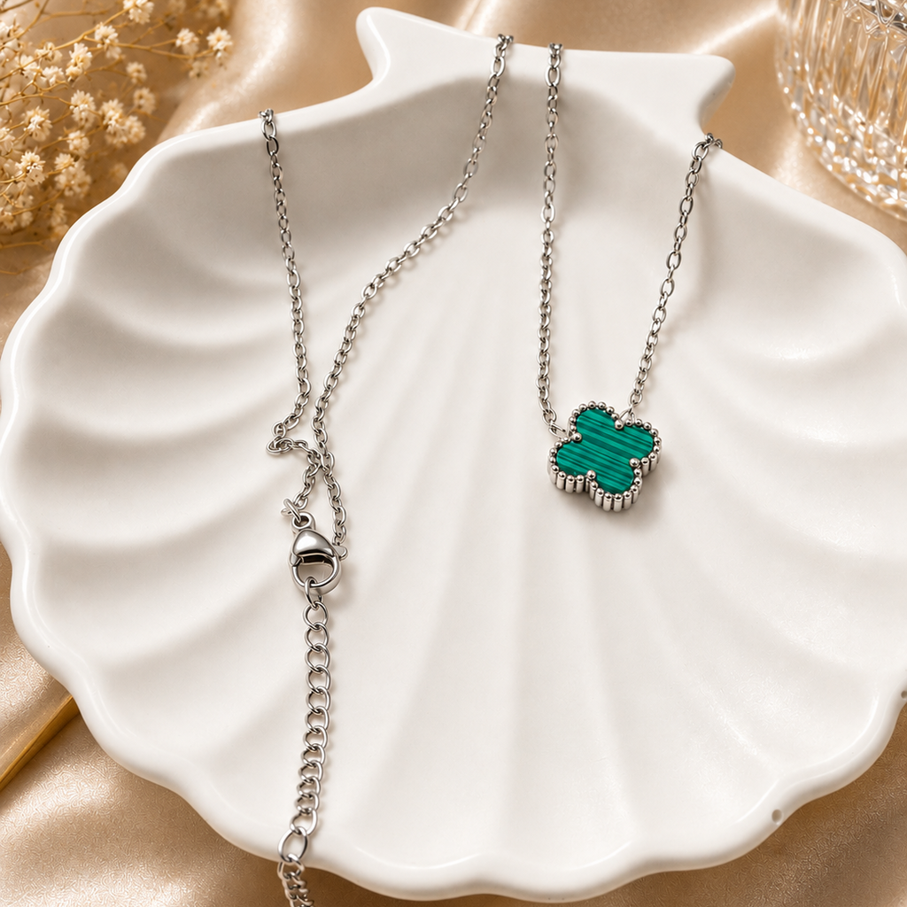 Emerald Bloom Necklace