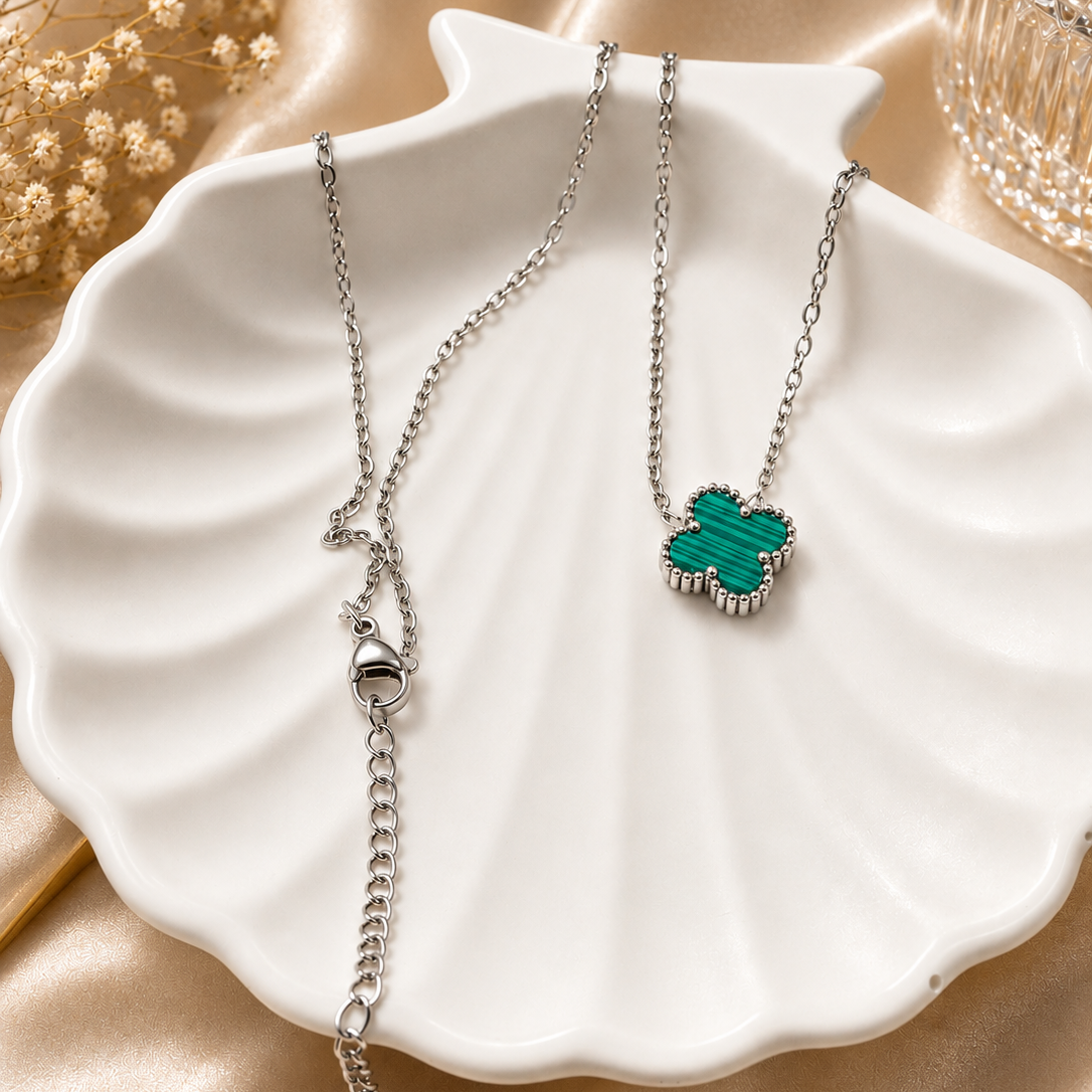 Emerald Bloom Necklace