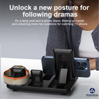 4-in-1 Fast 15W Portable Multi-Functional Wireless Charging Dock