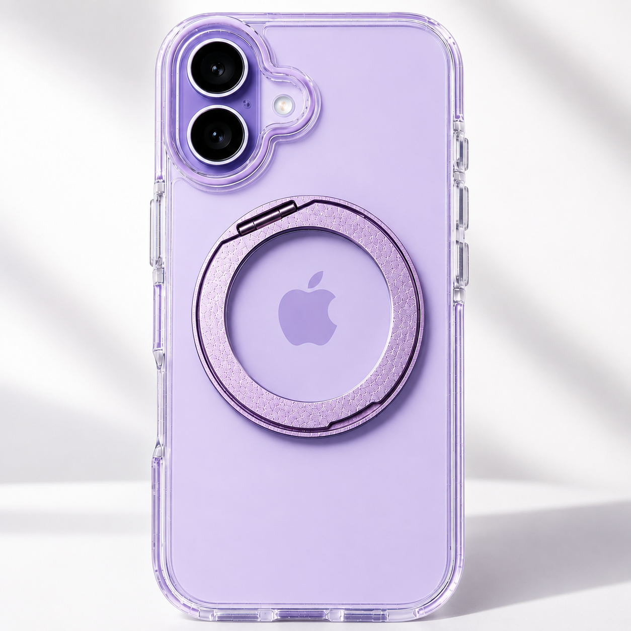 iPhone Magsafe 360 Rotating HaloGrip Clear Case