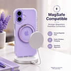 iPhone Magsafe 360 Rotating HaloGrip Clear Case