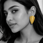 Leaf Statement Earrings
