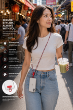 TriTone Crossbody Phone Lanyard