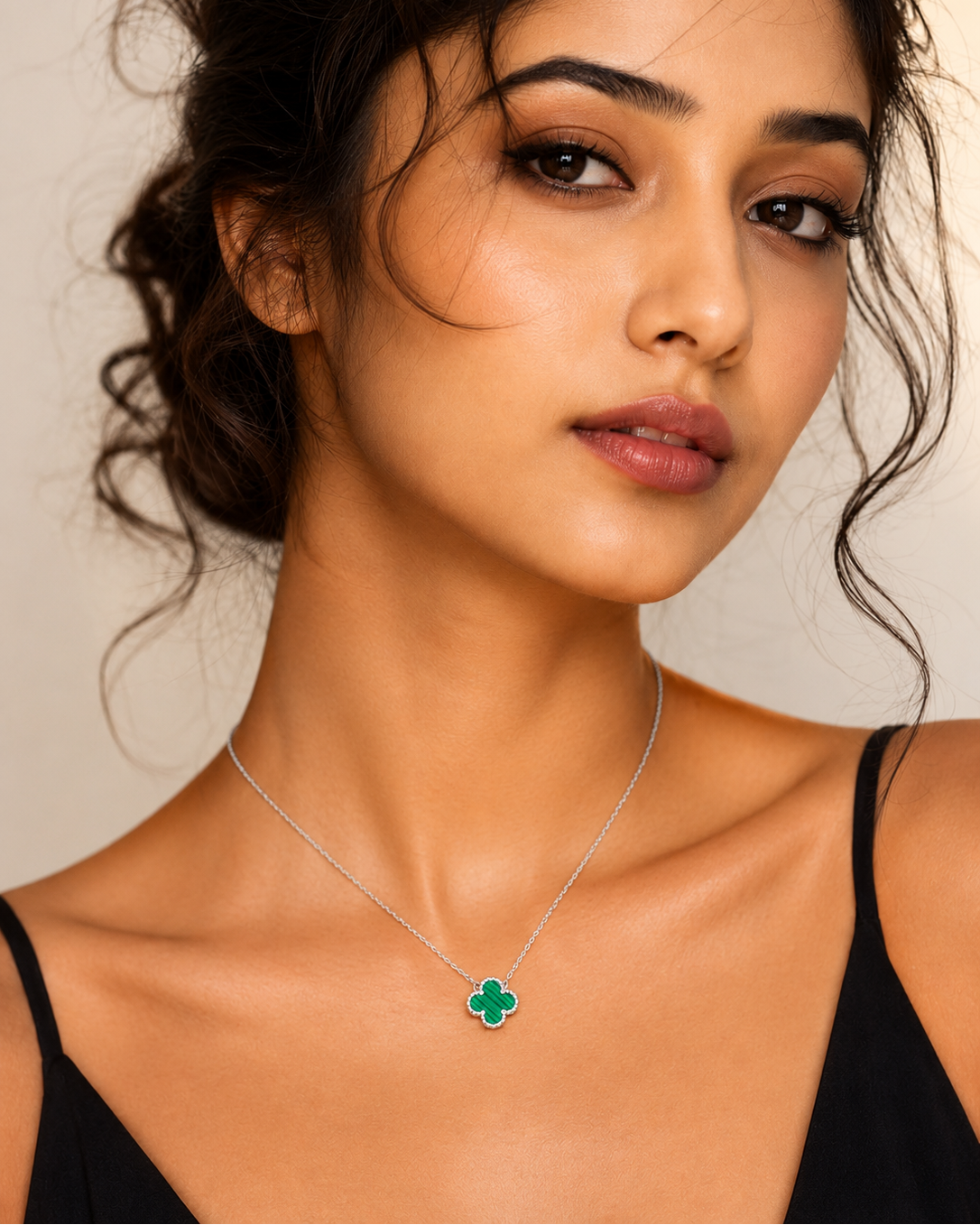 Emerald Bloom Necklace