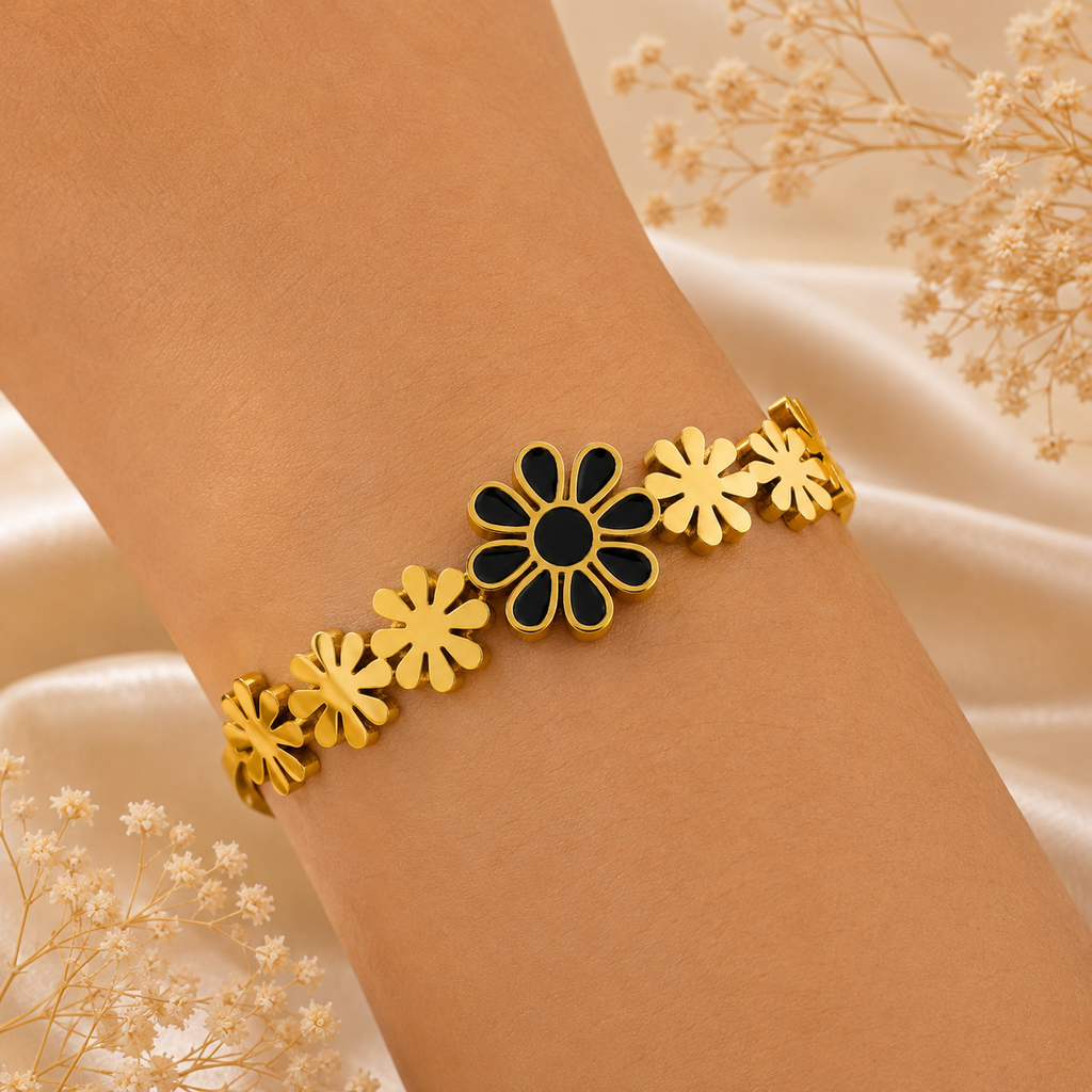 Midnight Bloom Bracelet