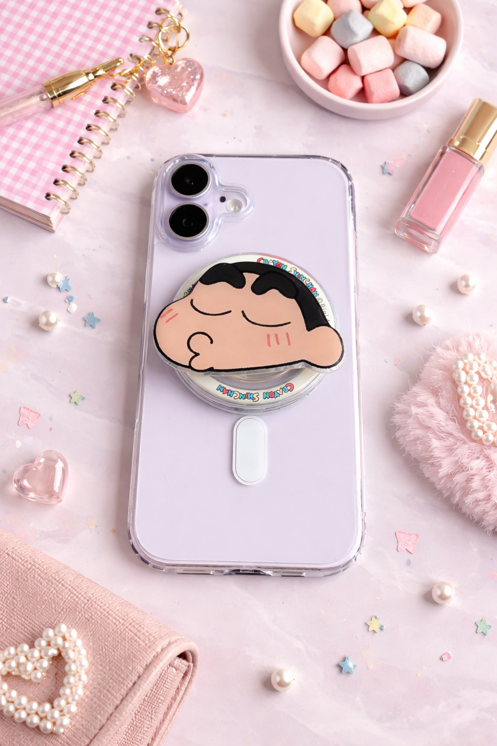 Crayon Shinchan Magnetic Grip & stand