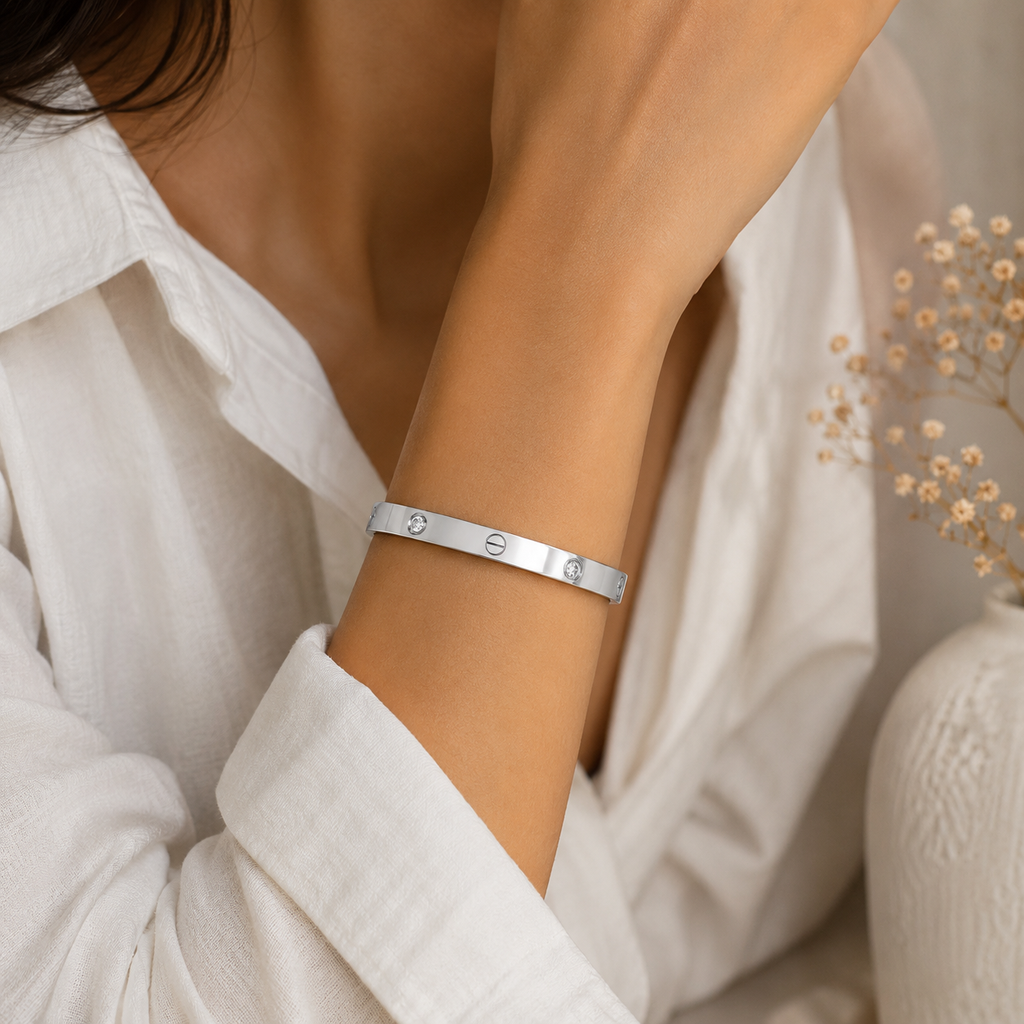 Silver Aura Bracelet