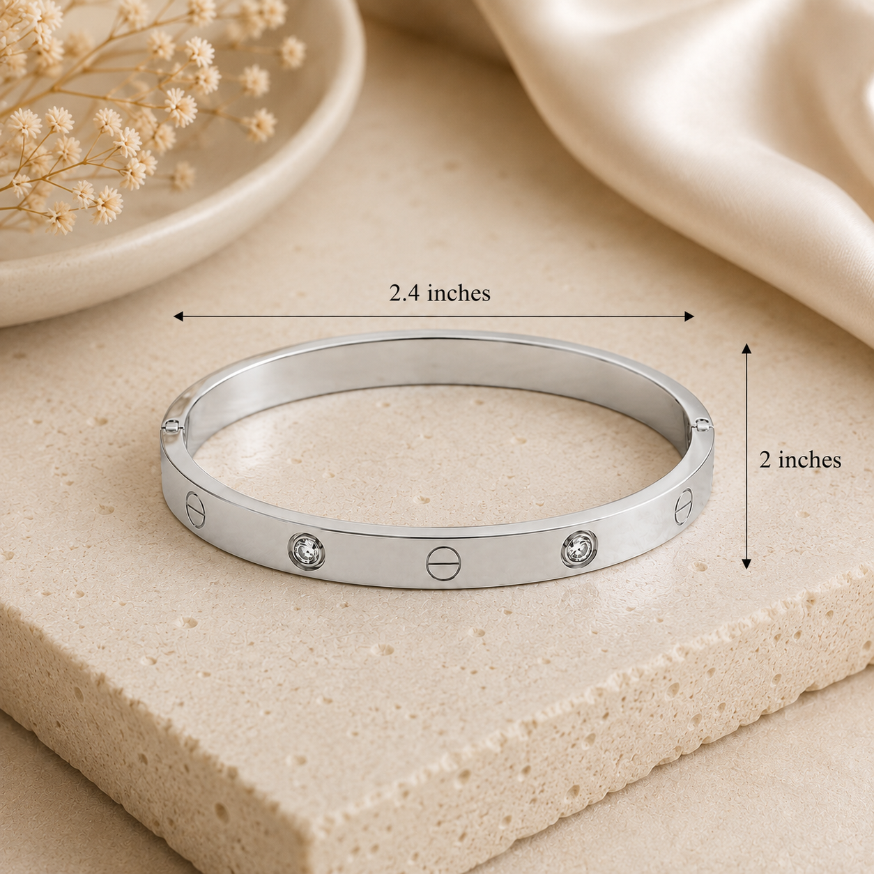 Silver Aura Bracelet