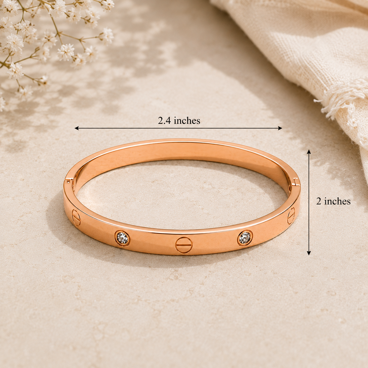 Rose Gold Aura Bracelet