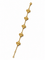Golden Clover Bracelet