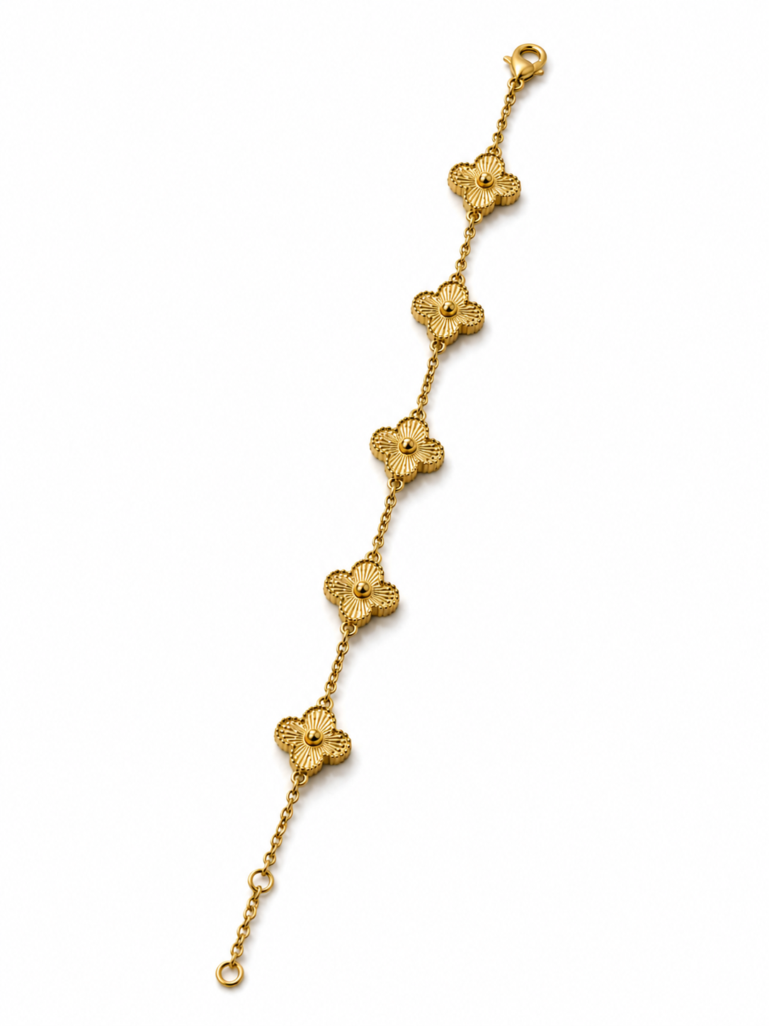 Golden Clover Bracelet