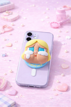 Bubbles Magnetic Grip & stand (Power Puff Girls Series)