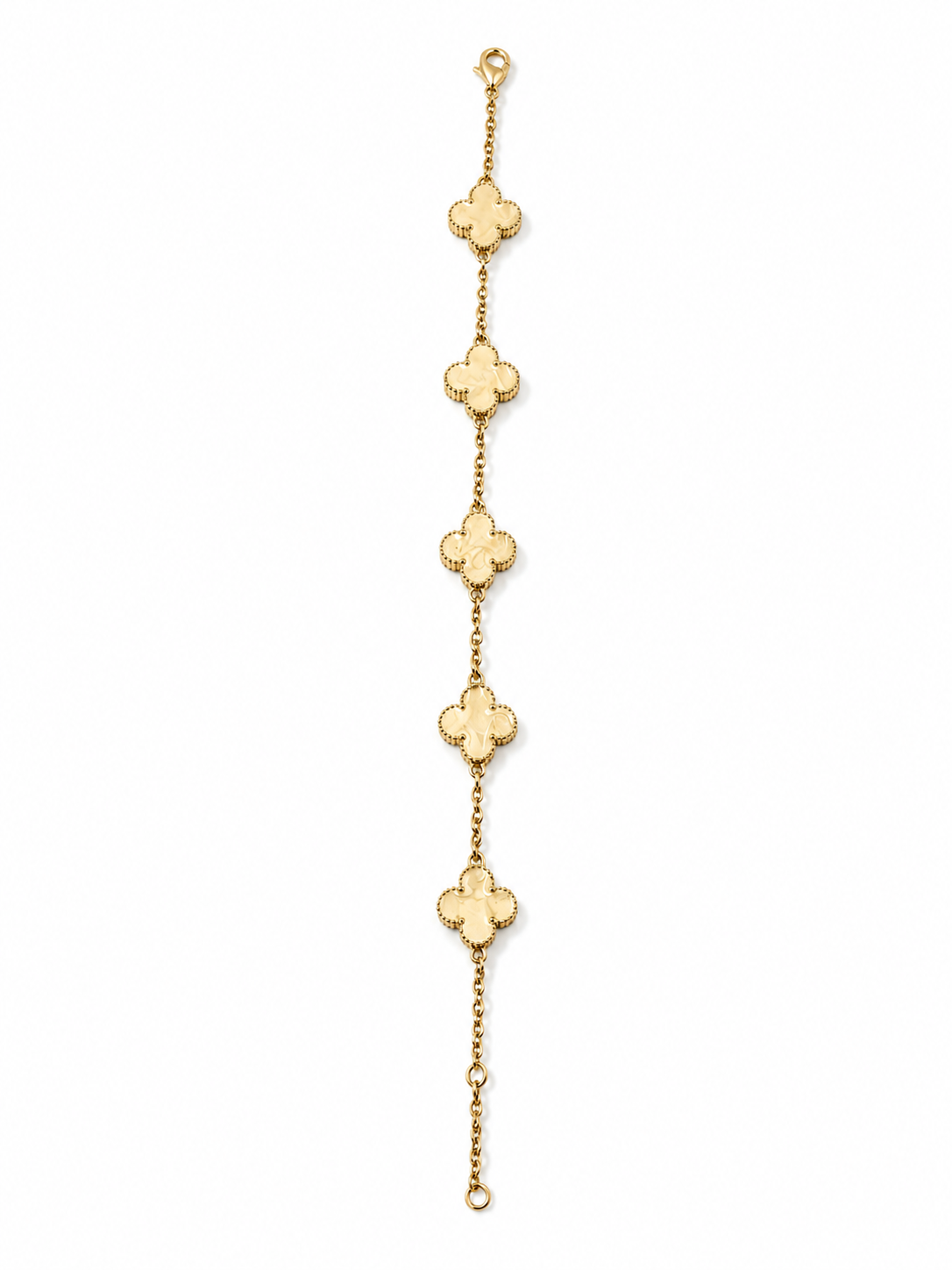Ivory Clover Bracelet