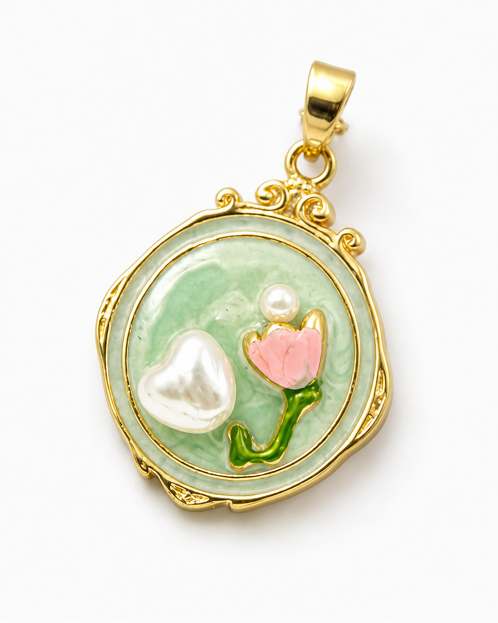 Bloom Pearl Pendant Necklace