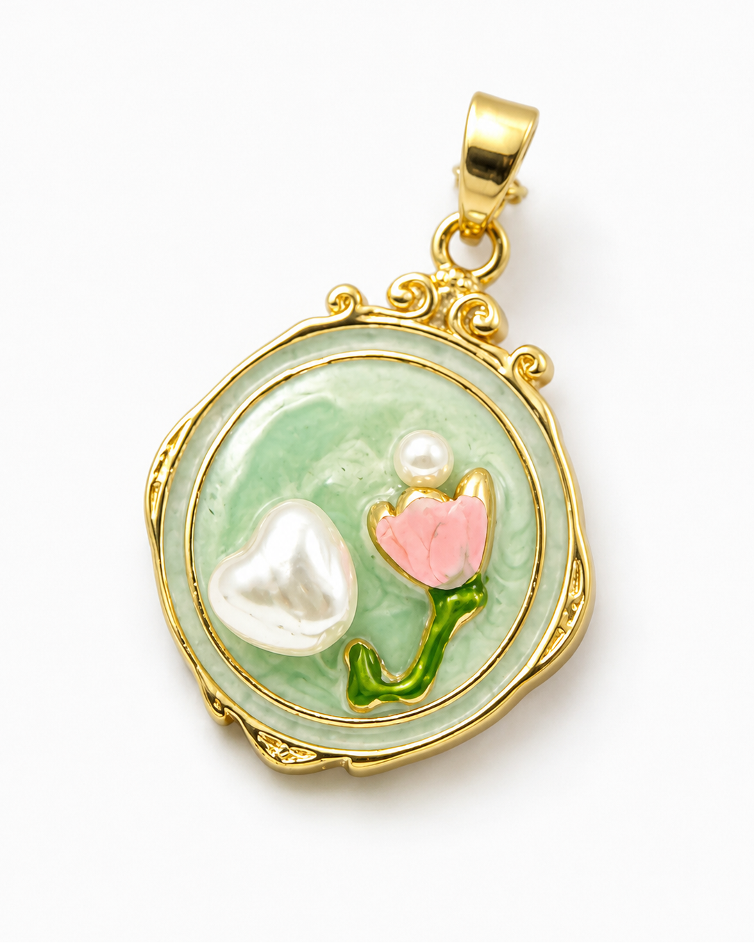 Bloom Pearl Pendant Necklace