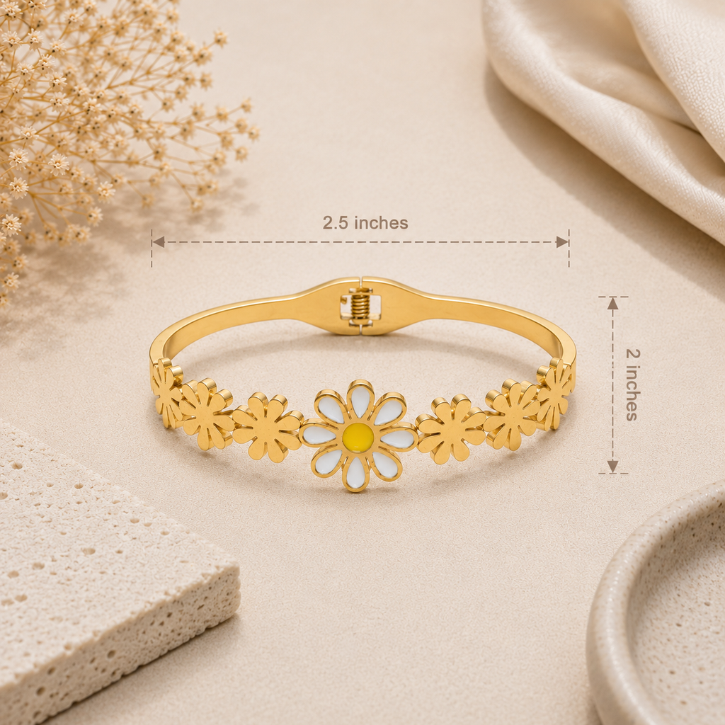 Golden Bloom Bracelet
