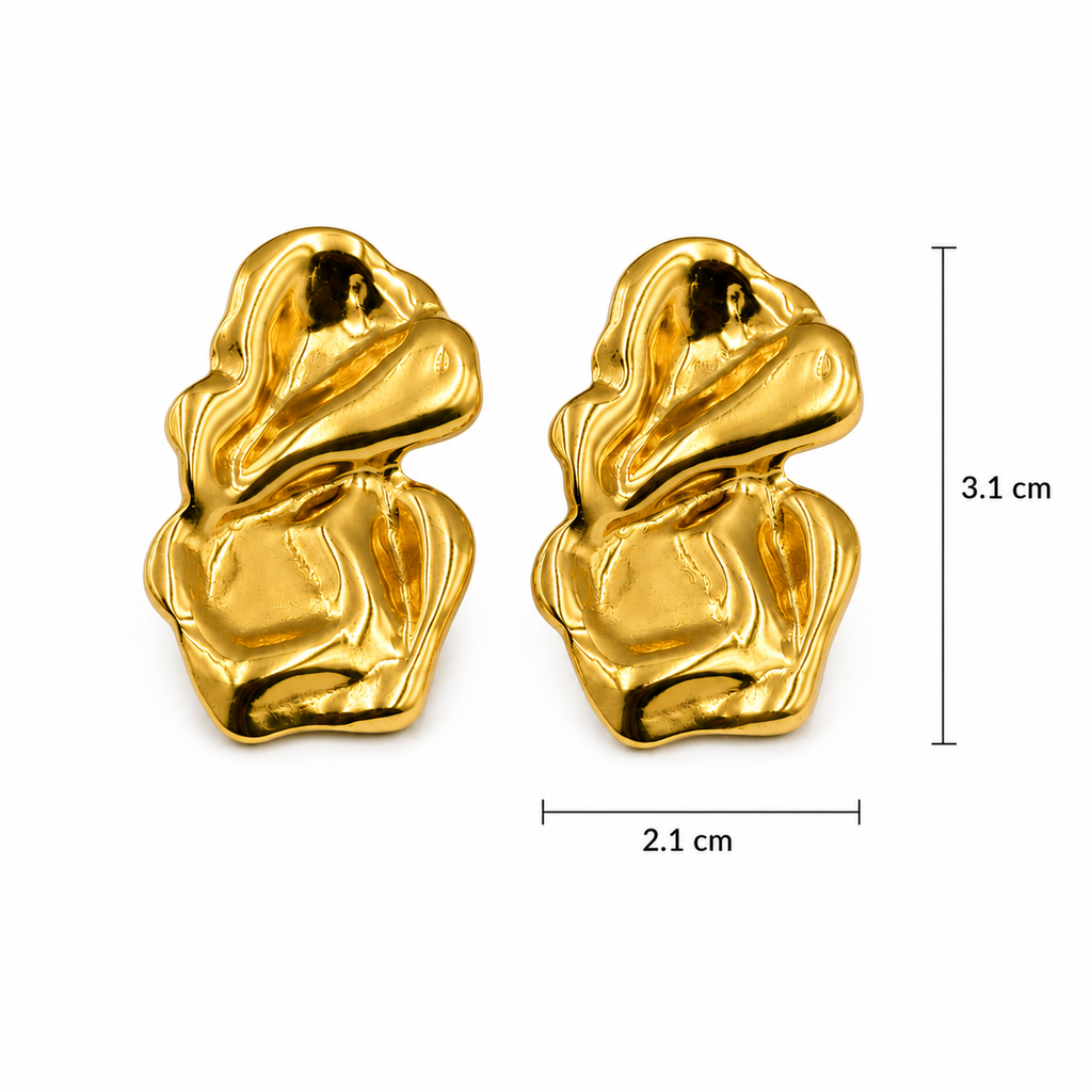 Abstract Statement Earrings