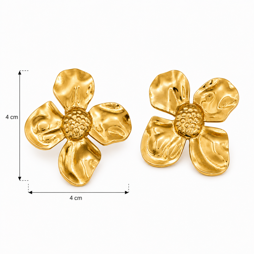 Flower Stud Earrings