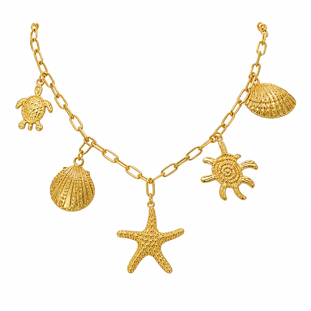 Ocean Treasures Charm Necklace