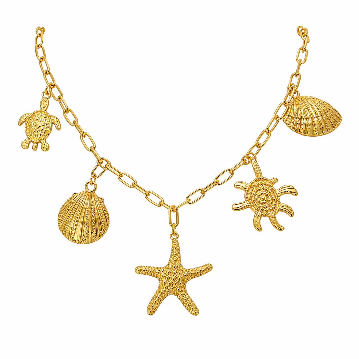 Ocean Treasures Charm Necklace