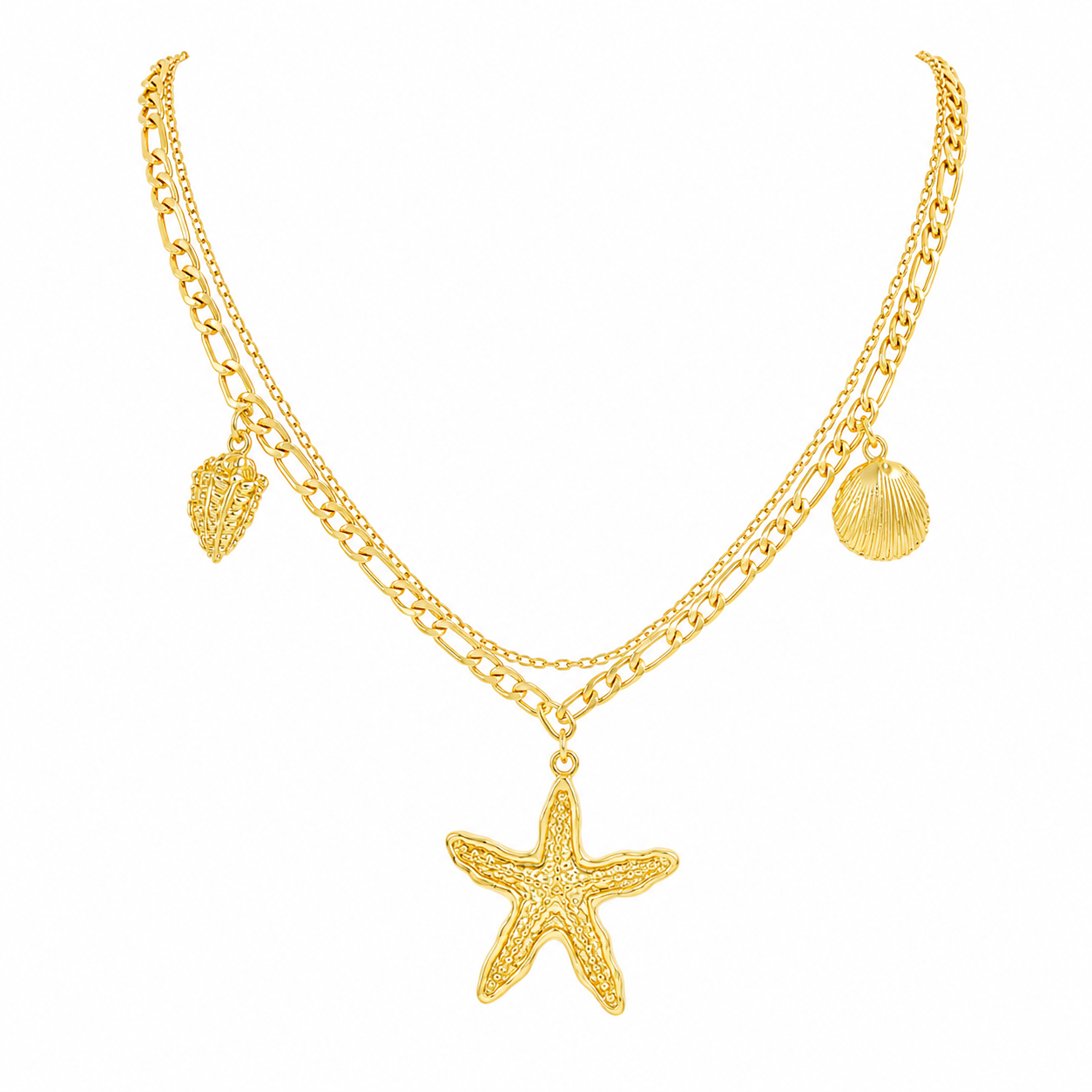 Coastal Charm Layered Necklace