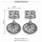 Textured Drop Earrings