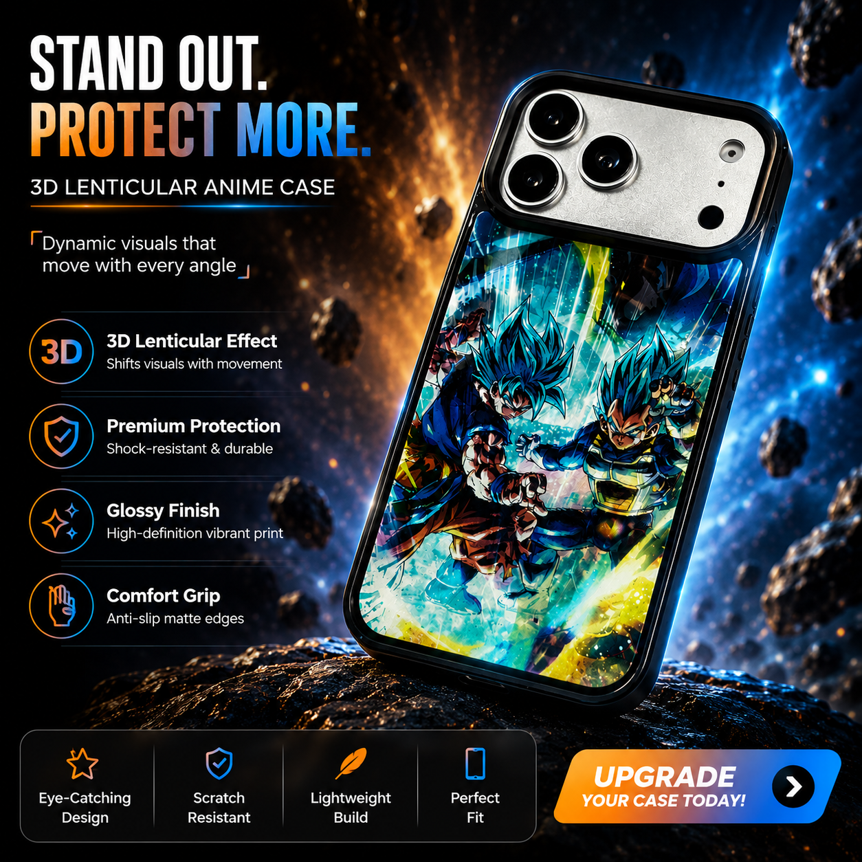 Dragon Ball 3D Lenticular Phone Case