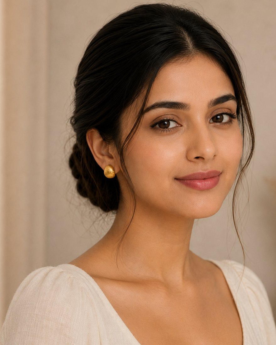 Textured Stud Earrings