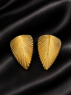 Leaf Statement Earrings