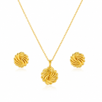 Aurora Swirl Pendant Set