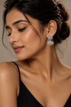 Textured Drop Earrings