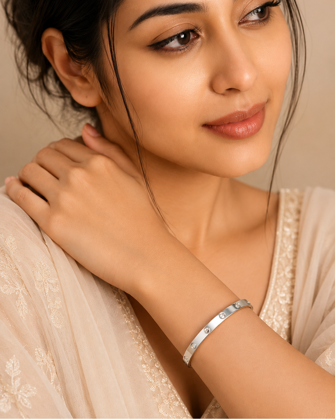 Silver Aura Bracelet